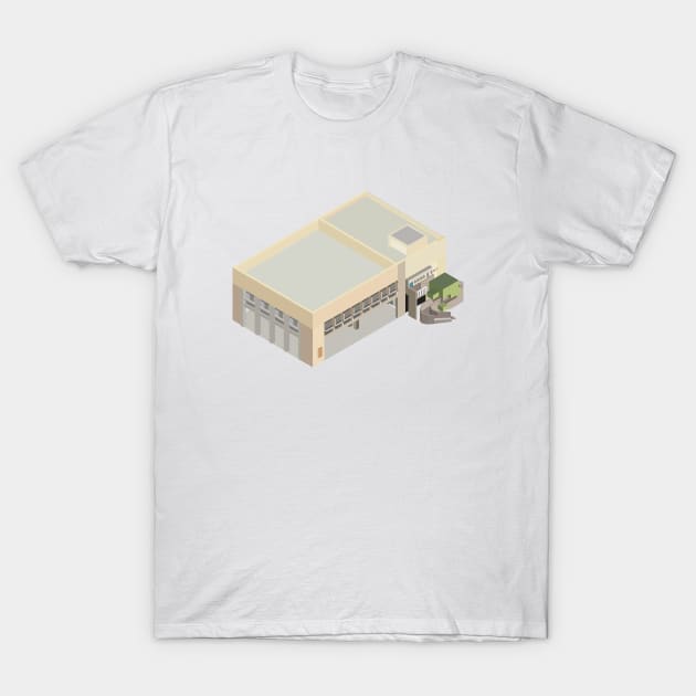 dining room building T-Shirt by tamir2503